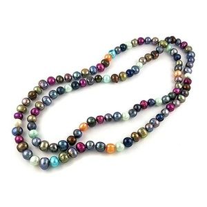 NEW Chamonix 36" genuine freshwater pearl necklace
